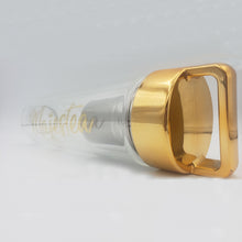 Load image into Gallery viewer, Double Wall Glass Tumbler with Tea Infuser and Strainer