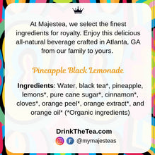 Load image into Gallery viewer, [[PRE-ORDER]] PINEAPPLE BLACK LEMONADE: ABEILLE CREATIONS X MAJESTEA