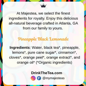 [[PRE-ORDER]] PINEAPPLE BLACK LEMONADE: ABEILLE CREATIONS X MAJESTEA