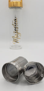 Double Wall Glass Tumbler with Tea Infuser and Strainer