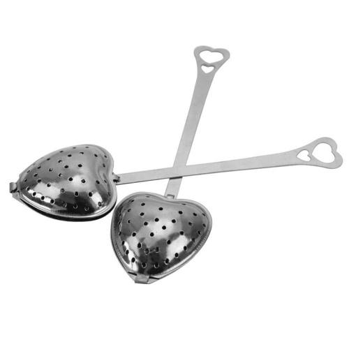 Tea Infuser with Clasp Handle [Heart Shaped]